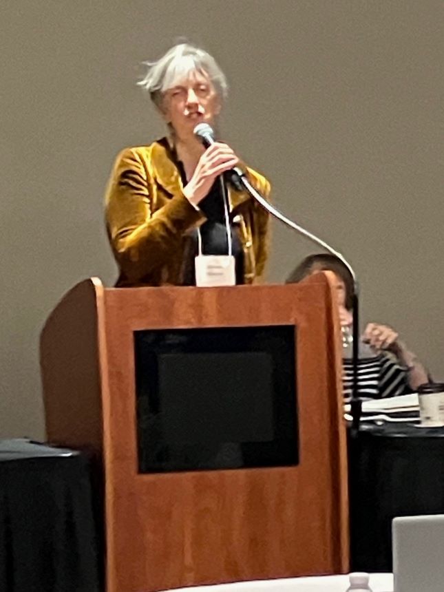 Alison Steven is speaking about the Bell and Beyond 